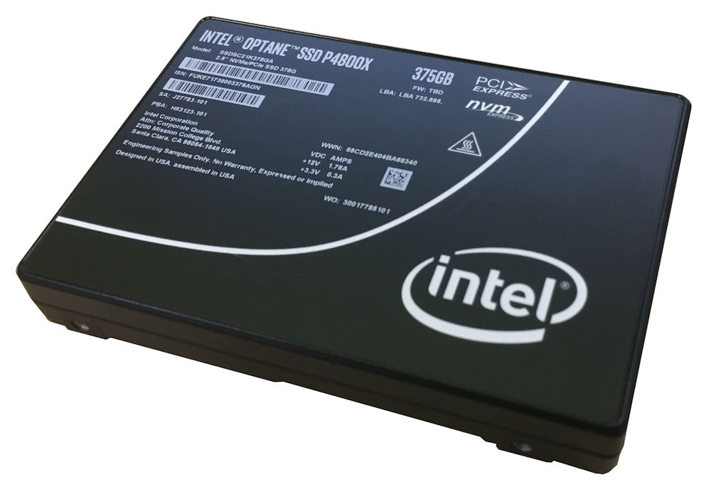 Optane ssd hot sale dc p4800x